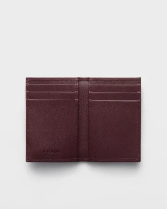 Saffiano Leather Card Holder
