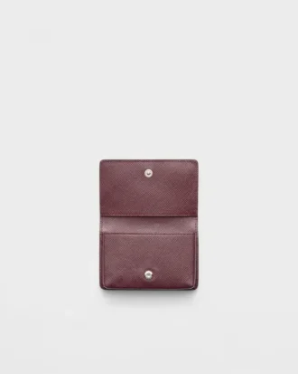 Saffiano Leather Card Holder