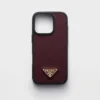 Saffiano Leather Case for Iphone 16 Pro
