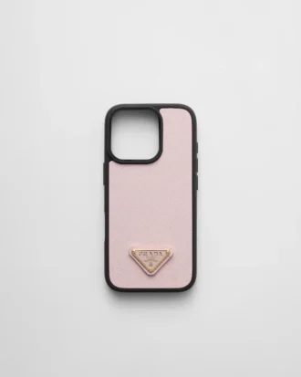 Saffiano Leather Case for Iphone 16 Pro