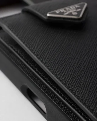 Saffiano Leather Case for Iphone 16 Pro Max