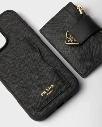 Saffiano Leather Case for Iphone 16 Pro Max