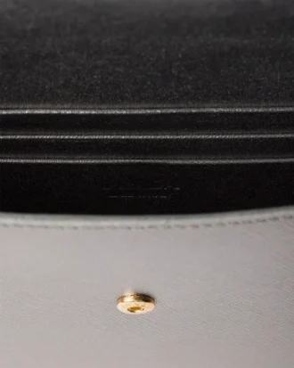 Saffiano Leather Envelope Clutch