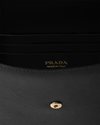 Saffiano Leather Envelope Clutch