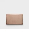 Saffiano Leather Envelope Clutch