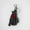 Saffiano Leather Golf Tee Bag Charm