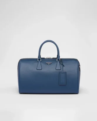 Saffiano Leather Travel Bag