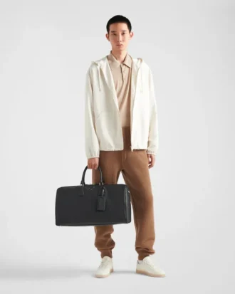 Saffiano Leather Travel Bag