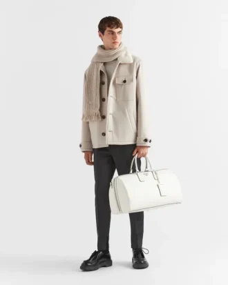 Saffiano Leather Travel Bag