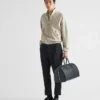 Saffiano Leather Travel Bag