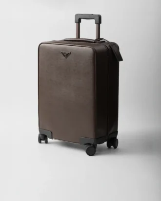 Saffiano Leather Trolley
