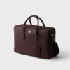 Saffiano Leather Work Bag