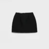 Scuba Knit Miniskirt