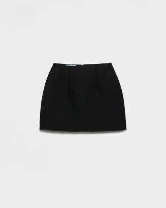 Scuba Knit Miniskirt