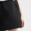 Scuba Knit Miniskirt