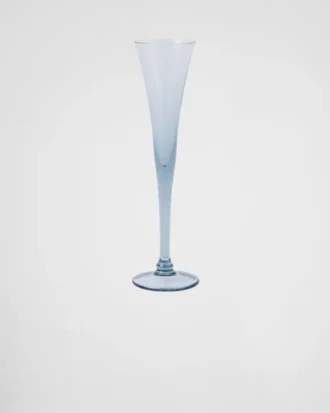 Set of Two Crystal Flutes – New York