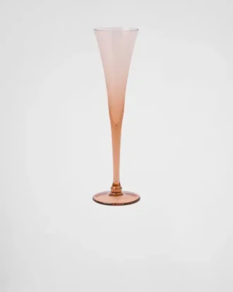 Set of Two Crystal Flutes – New York