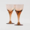 Set of Two Crystal Liqueur Glasses – New York