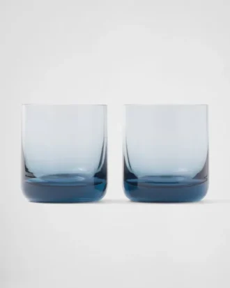Set of Two Crystal Tumbler Glasses – Plinth