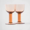 Set of Two Crystal White Wine Glasses – Plinth