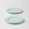 Set of Two Porcelain Bread Plates – Celadon