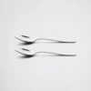Set of Two Stainless Steel Coffee Spoons