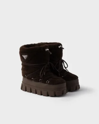 Shearling Apras Ski Booties