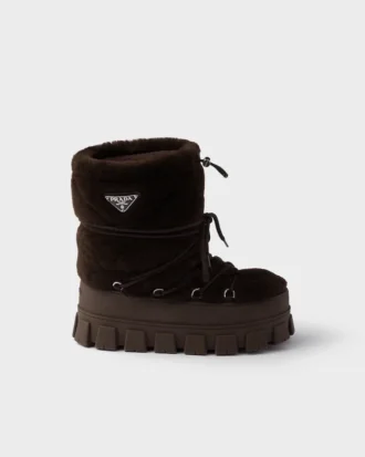 Shearling Apras Ski Booties