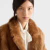 Shearling Double-Breasted Coat