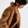 Shearling Double-Breasted Coat