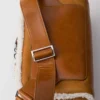 Shearling Shoulder Bag