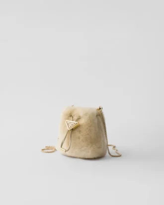 Sheepskin Mini Pouch