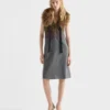 Shetland Wool and Cashmere V-Neck Dress