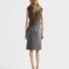 Shetland Wool and Cashmere V-Neck Dress