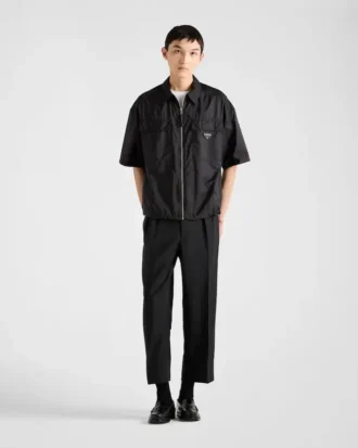 Short-Sleeve Light Re-Nylon Shirt