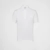 Short-Sleeved Cotton Polo Shirt