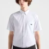 Short-Sleeved Cotton Shirt