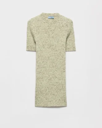 Short-Sleeved Crew-Neck Sweater