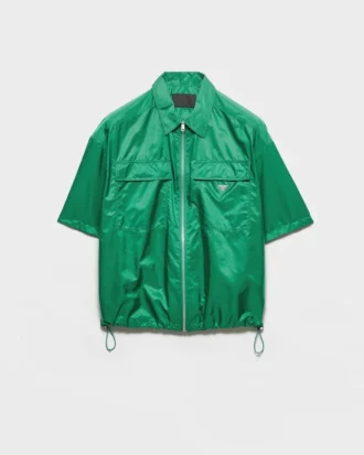 Short-Sleeved Light Re-Nylon Shirt