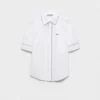 Short-Sleeved Poplin Shirt
