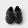 Shuffle Antiqued Leather Loafers