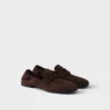 Shuffle Antiqued Suede Loafers
