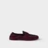 Shuffle Antiqued Suede Loafers