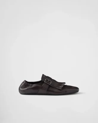 Shuffle Fringed Monk Strap Shoes