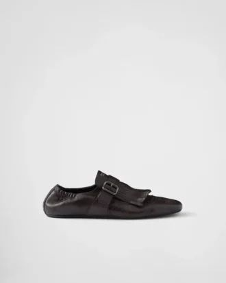 Shuffle Fringed Monk Strap Shoes