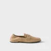 Shuffle Nubuck Leather Loafers