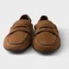 Shuffle Nubuck Leather Loafers