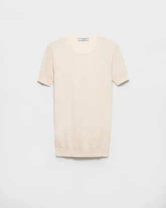 Silk and Cotton Crew-Neck Sweater