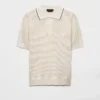 Silk and Cotton Polo Shirt