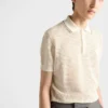 Silk and Cotton Polo Shirt